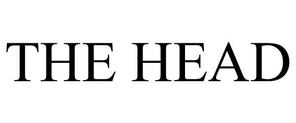 Trademark Logo THE HEAD
