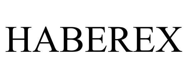 Trademark Logo HABEREX