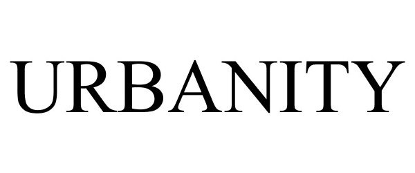 Trademark Logo URBANITY