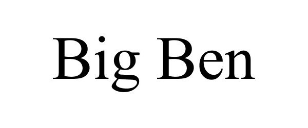 Trademark Logo BIG BEN