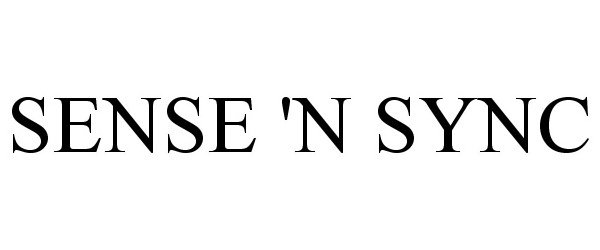 Trademark Logo SENSE 'N SYNC