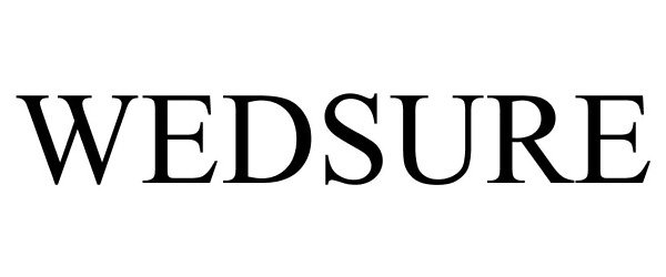 Trademark Logo WEDSURE