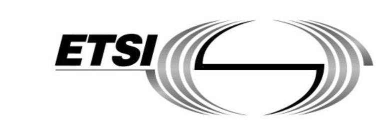 Trademark Logo ETSI