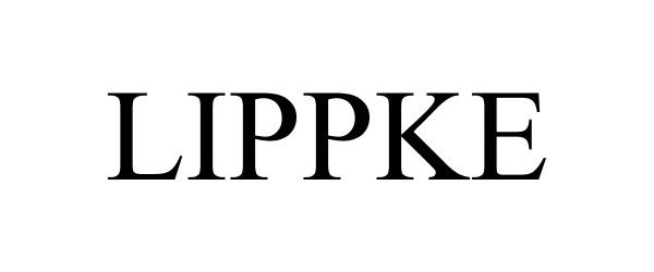 Trademark Logo LIPPKE