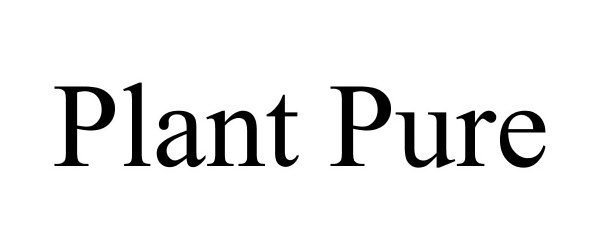 Trademark Logo PLANT PURE