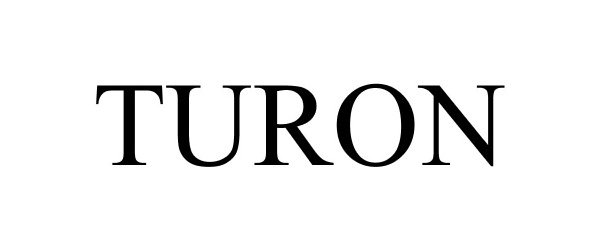 Trademark Logo TURON