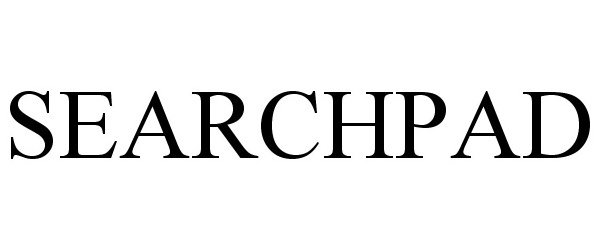 Trademark Logo SEARCHPAD