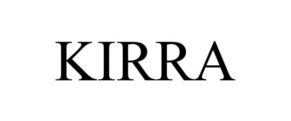Trademark Logo KIRRA