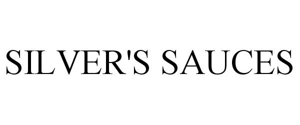  SILVER'S SAUCES