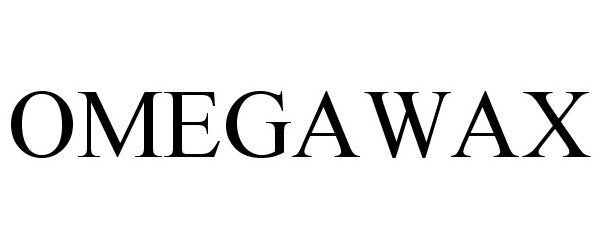 Trademark Logo OMEGAWAX