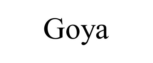 Trademark Logo GOYA