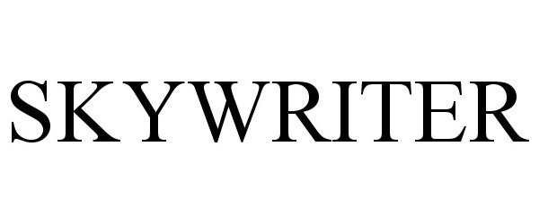 Trademark Logo SKYWRITER