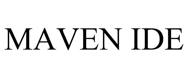  MAVEN IDE