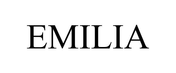 Trademark Logo EMILIA