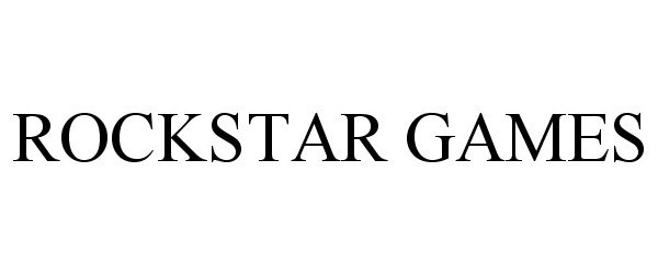 Trademark Logo ROCKSTAR GAMES