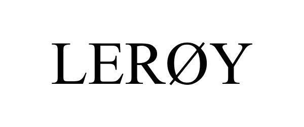 Trademark Logo LERØY