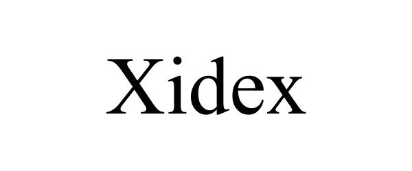 Trademark Logo XIDEX