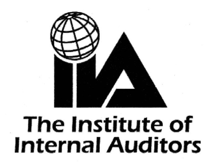 Trademark Logo IIA THE INSTITUTE OF INTERNAL AUDITORS