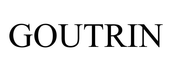 Trademark Logo GOUTRIN