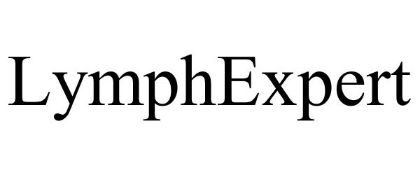 Trademark Logo LYMPHEXPERT