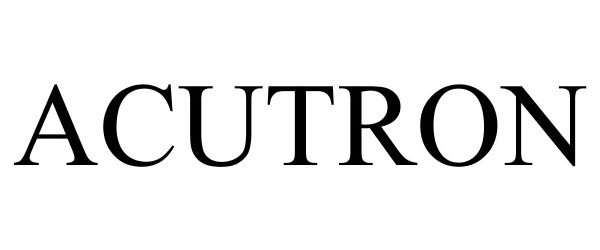 Trademark Logo ACUTRON