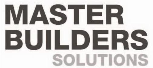 Trademark Logo MASTER BUILDERS SOLUTIONS