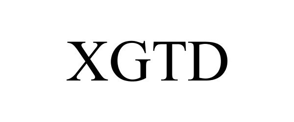 Trademark Logo XGTD