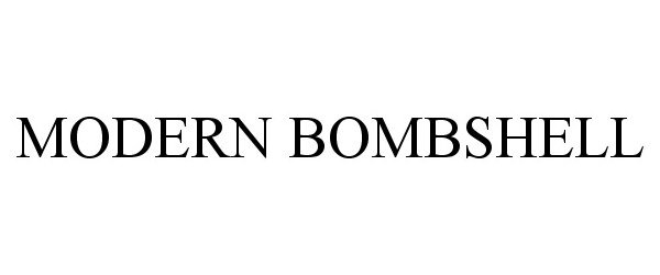 Trademark Logo MODERN BOMBSHELL