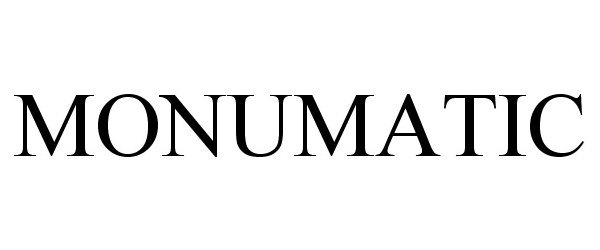 Trademark Logo MONUMATIC