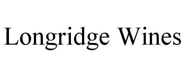 Trademark Logo LONGRIDGE WINES