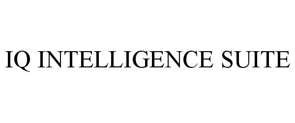  IQ INTELLIGENCE SUITE