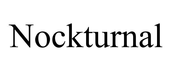 Trademark Logo NOCKTURNAL
