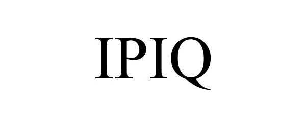 Trademark Logo IPIQ