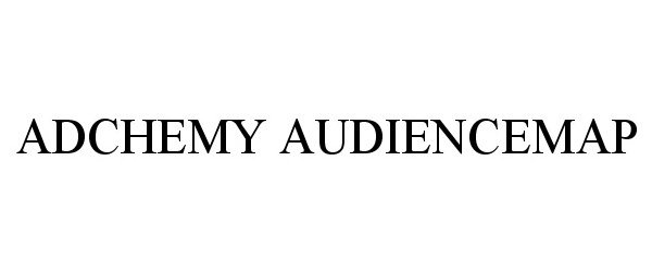 Trademark Logo ADCHEMY AUDIENCEMAP