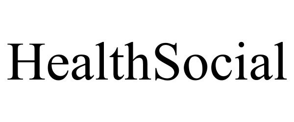 Trademark Logo HEALTHSOCIAL