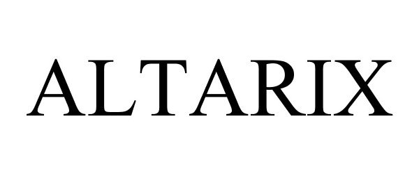 Trademark Logo ALTARIX