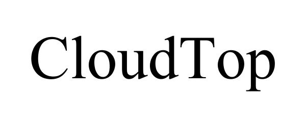 Trademark Logo CLOUDTOP