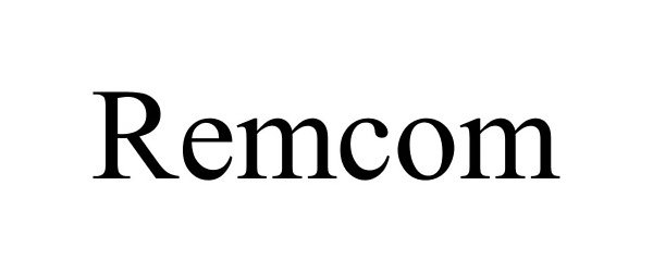Trademark Logo REMCOM