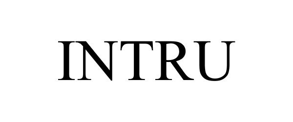 Trademark Logo INTRU
