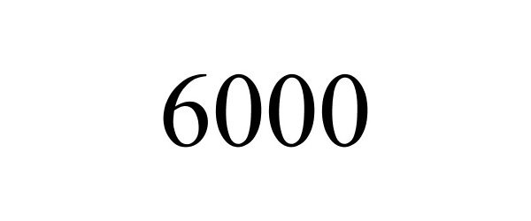 Trademark Logo 6000