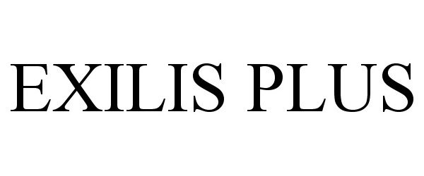 Trademark Logo EXILIS PLUS