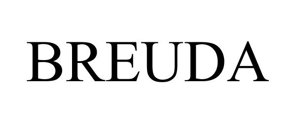 Trademark Logo BREUDA