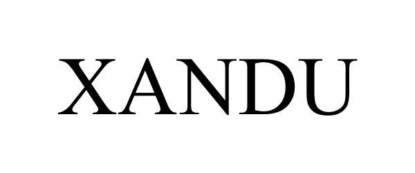 Trademark Logo XANDU