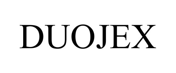 Trademark Logo DUOJEX