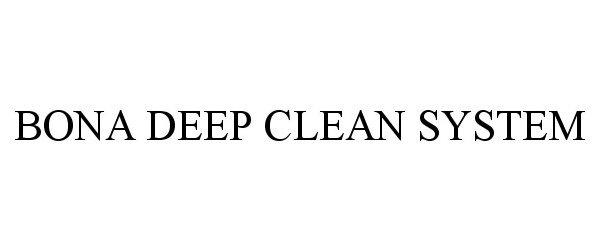  BONA DEEP CLEAN SYSTEM