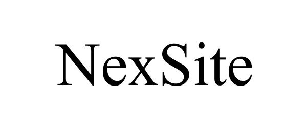 Trademark Logo NEXSITE