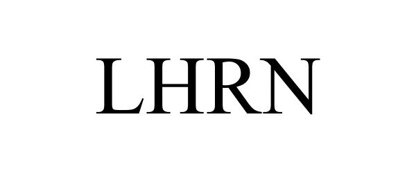 Trademark Logo LHRN