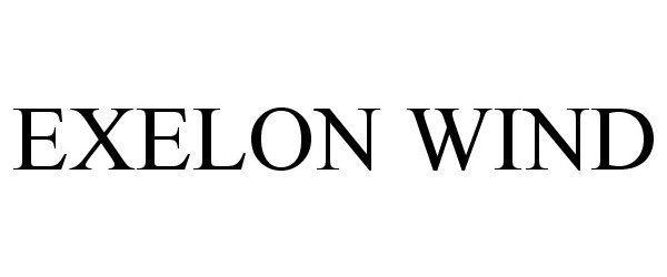 Trademark Logo EXELON WIND