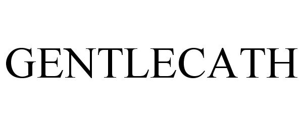 Trademark Logo GENTLECATH