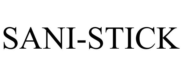 Trademark Logo SANI-STICK